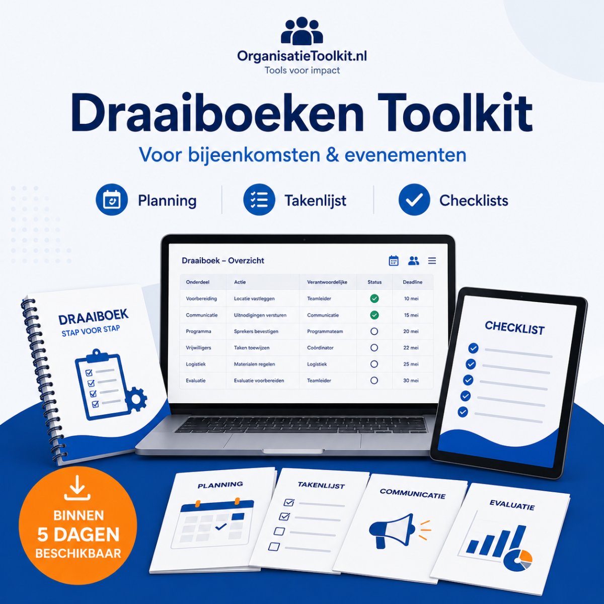 Draaiboeken Toolkit voor Organisaties - Afbeelding 2